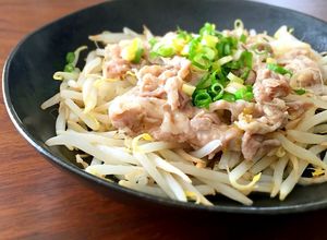 包丁なし♡柚子豚もやしのレンチン蒸し-レシピのメイン写真
