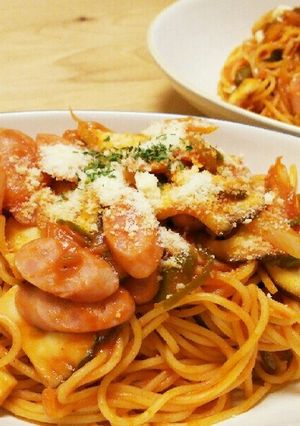 お母さんの ナポリタン-レシピのメイン写真