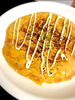 キムチチーズの洋風お好み焼き-レシピのメイン写真