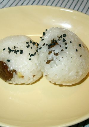 栗おこわ-レシピのメイン写真