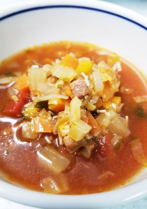 隠し味旨い❤大根ミネストローネ★残り野菜-レシピのメイン写真
