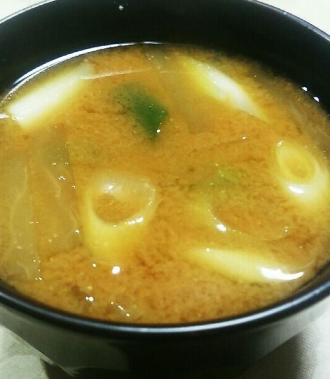 大根と長ネギの味噌汁(合わせ味噌)-レシピのメイン写真