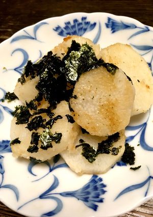 長芋の磯辺焼き風おやき 塩麹入り！-レシピのメイン写真