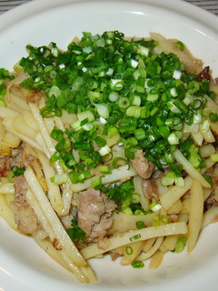じゃがいもと豚肉の炒め物-レシピのメイン写真