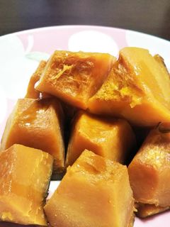 ド定番。ほっくりカボチャの煮物-レシピのメイン写真