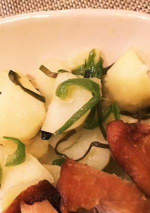 じゃがいもとピーマンの塩昆布和え-レシピのメイン写真