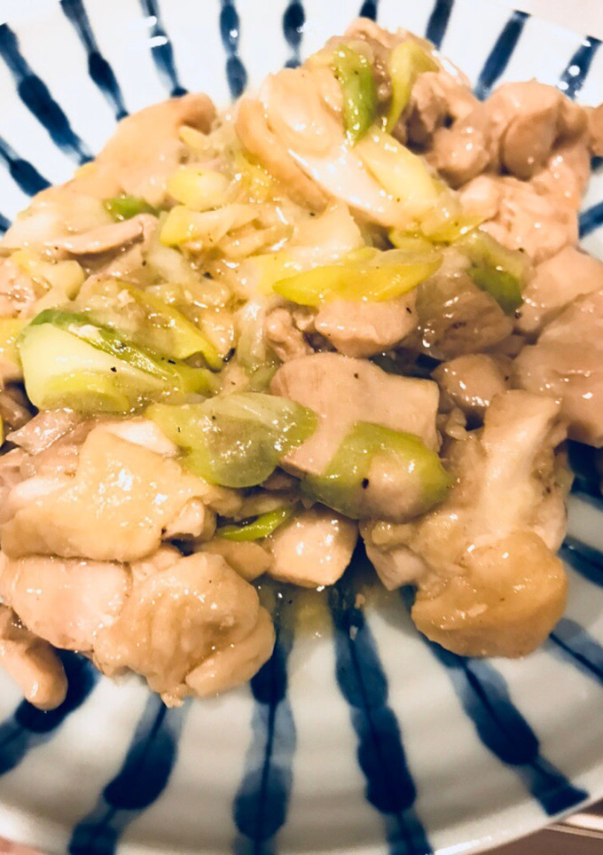 鶏肉のネギ塩炒め(*´꒳`*)-レシピのメイン写真