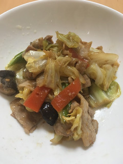 子供もOK〜焼肉のタレで回鍋肉-レシピのメイン写真