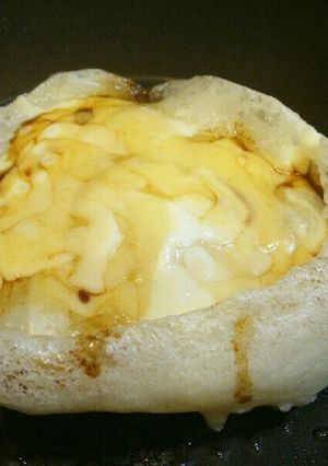 パリとろ チーズもち 鏡餅そのまま焼き-レシピのメイン写真