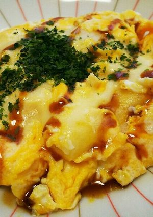 とろ～り美味しい！卵チーズ餅-レシピのメイン写真