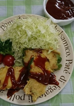 ＊ピーマンの肉詰め：鶏ミンチ＊-レシピのメイン写真