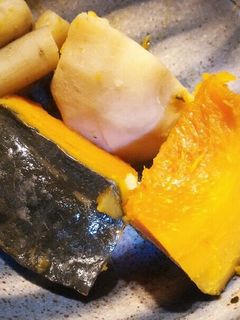 ホクホク☆かぼちゃと里芋の煮物-レシピのメイン写真