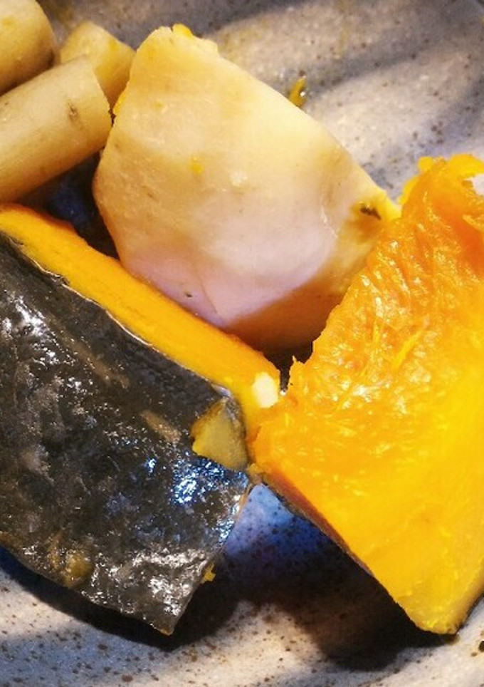 ホクホク☆かぼちゃと里芋の煮物-レシピのメイン写真