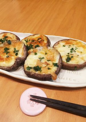 椎茸の簡単チーズ焼き-レシピのメイン写真