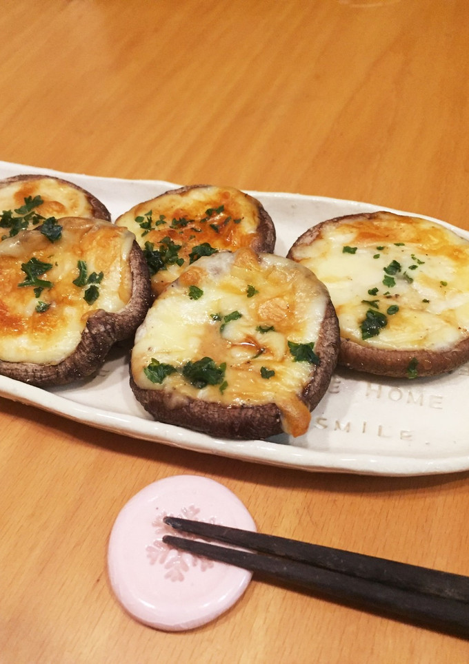 椎茸の簡単チーズ焼き-レシピのメイン写真