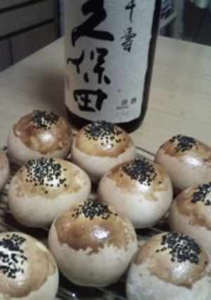 日本酒を使用したあんぱん-レシピのメイン写真