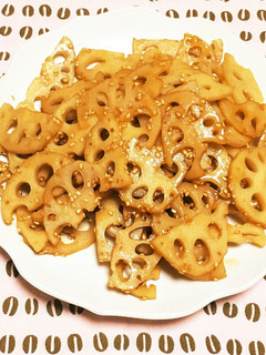 簡単☆レンコンきんぴらオイスター味-レシピのメイン写真