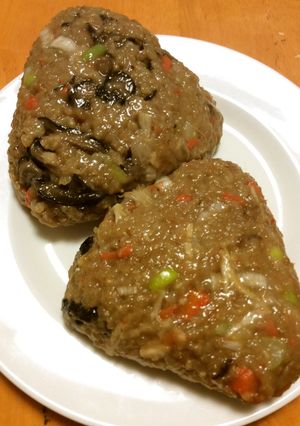 切り餅でモチモチおこわ ちまき風-レシピのメイン写真