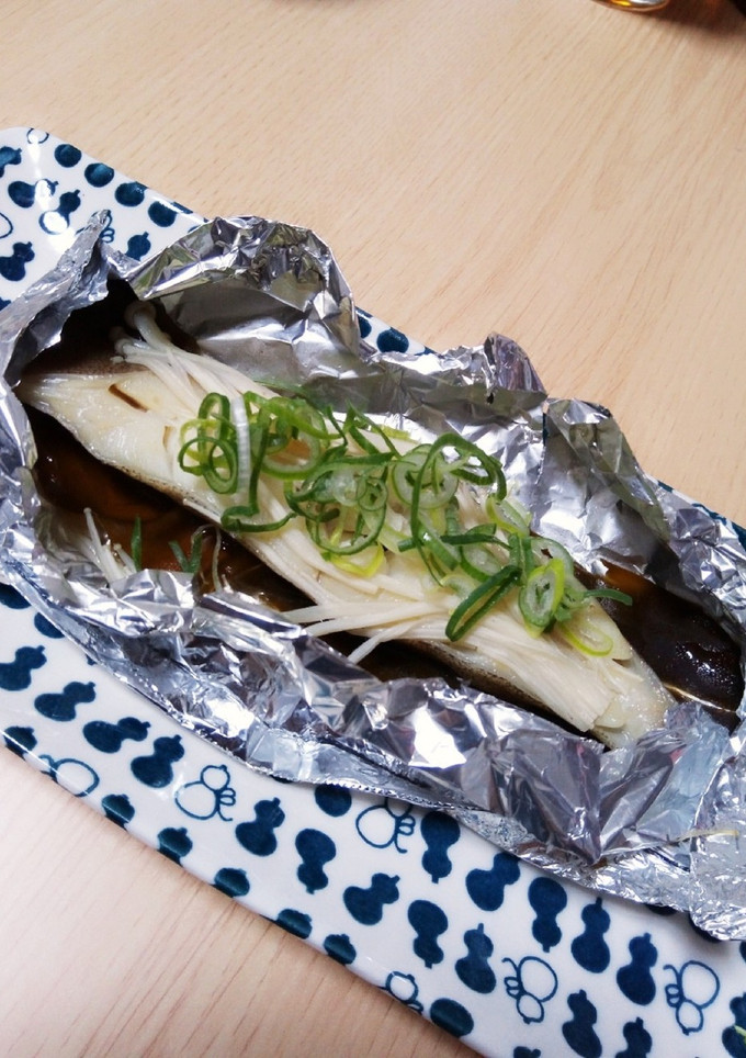 ☆だし昆布で簡単！カレイのホイル焼き☆-レシピのメイン写真