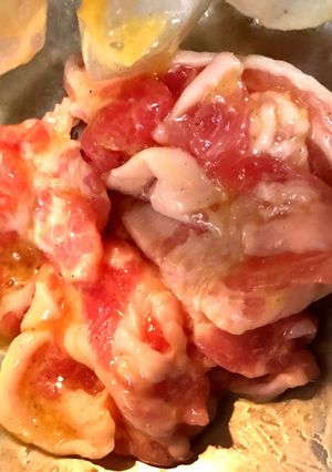 【中華】豚肉の下ごしらえ-レシピのメイン写真