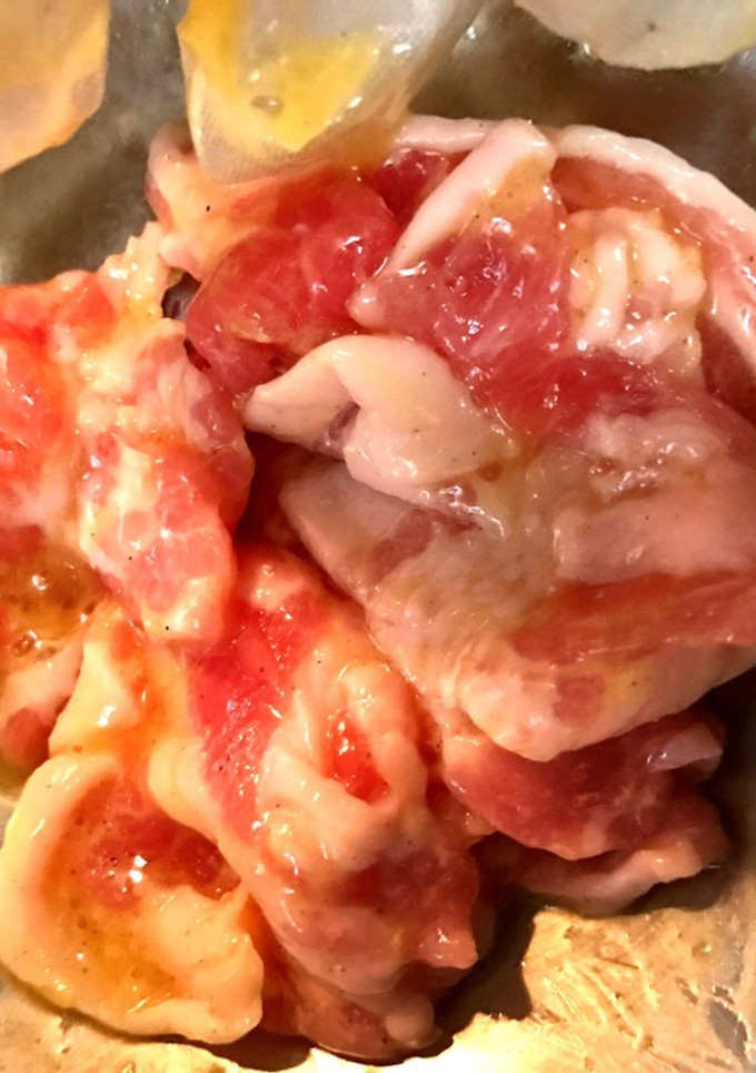 【中華】豚肉の下ごしらえ-レシピのメイン写真