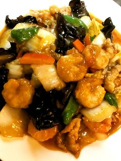 本格家中華❗️エビと豚肉の中華炒め-レシピのメイン写真