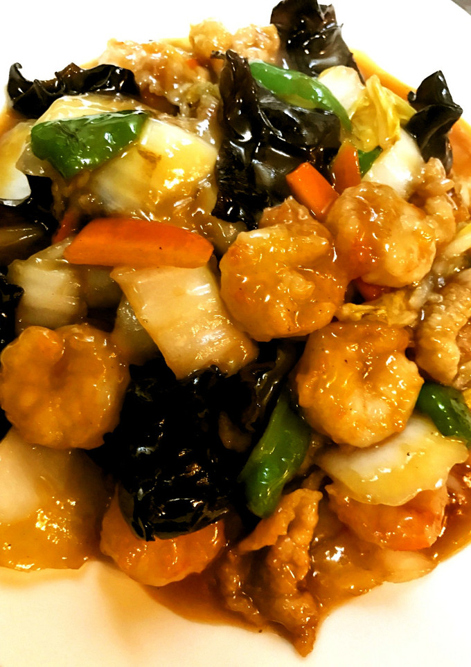 本格家中華❗️エビと豚肉の中華炒め-レシピのメイン写真