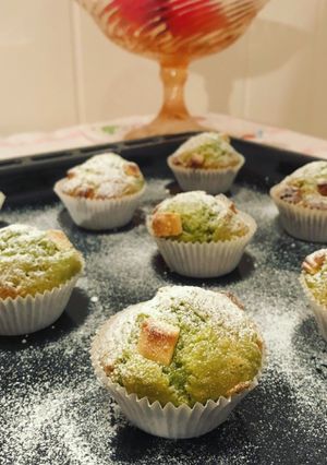 抹茶とホワイトチョコの絶品マフィン！＊-レシピのメイン写真