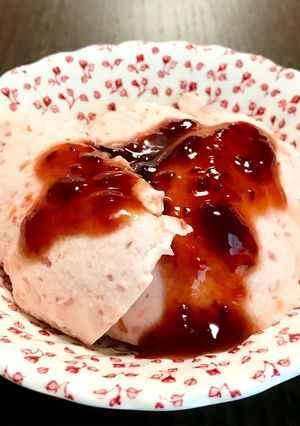 いちごのムース-レシピのメイン写真
