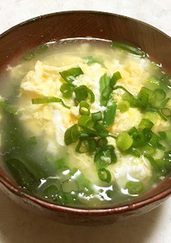 生わかめのかき玉汁-レシピのメイン写真