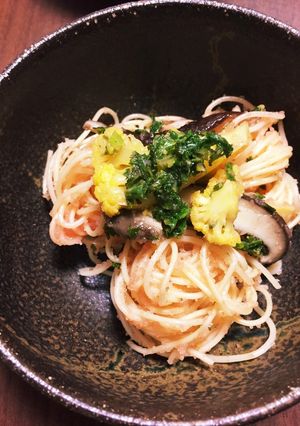 タラコのカッペリーニサラダ-レシピのメイン写真