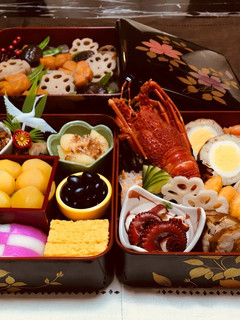 お節 盛り付け 2018-レシピのメイン写真