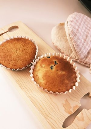 ホットケーキミックスで★黒豆カップケーキ-レシピのメイン写真