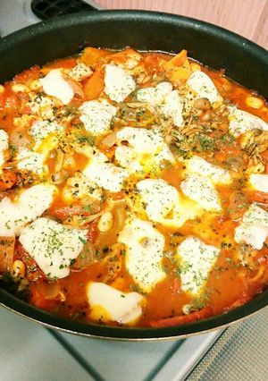 野菜たっぷりトマト煮込み♡-レシピのメイン写真