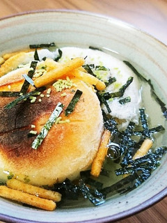 余ったお餅DEお餅茶漬け-レシピのメイン写真