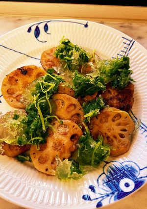 ☆蓮根の肉詰めの作り方-レシピのメイン写真