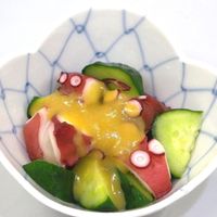 みそたこ 酢味噌の風味がタコの旨味を際立たせる