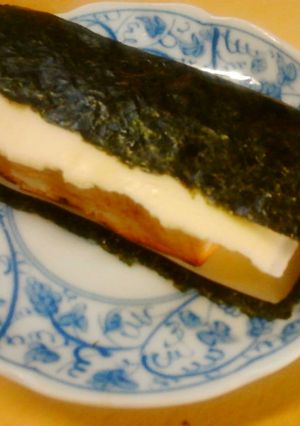 お餅とチーズの磯部焼き-レシピのメイン写真