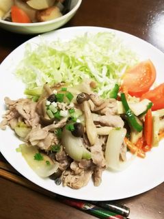 ポン酢でさっぱり簡単!豚のしょうが焼き-レシピのメイン写真