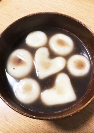 簡単♪　豆腐白玉ぜんざい-レシピのメイン写真
