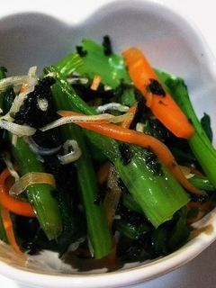 小松菜の和え物-レシピのメイン写真