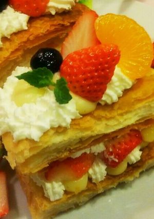 いちごのミルフィーユ❤-レシピのメイン写真