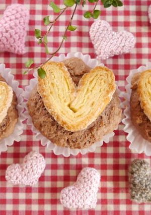 バレンタインマフィン♡-レシピのメイン写真