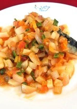 あじのトマトソースかけ-レシピのメイン写真