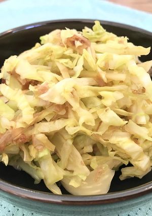レンジdeキャベツのおかか和え＊生姜入り-レシピのメイン写真