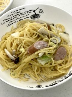 簡単ミルクスープパスタ-レシピのメイン写真