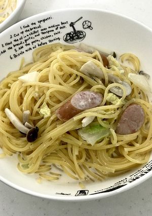 簡単ミルクスープパスタ-レシピのメイン写真