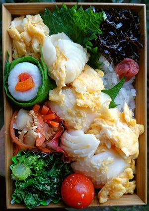 【簡単！】イカのふわふわ卵炒め(中華風)-レシピのメイン写真