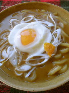 たまご&お葱のカレーうどん(^^♪-レシピのメイン写真