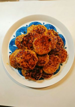 つくねハンバーグ-レシピのメイン写真